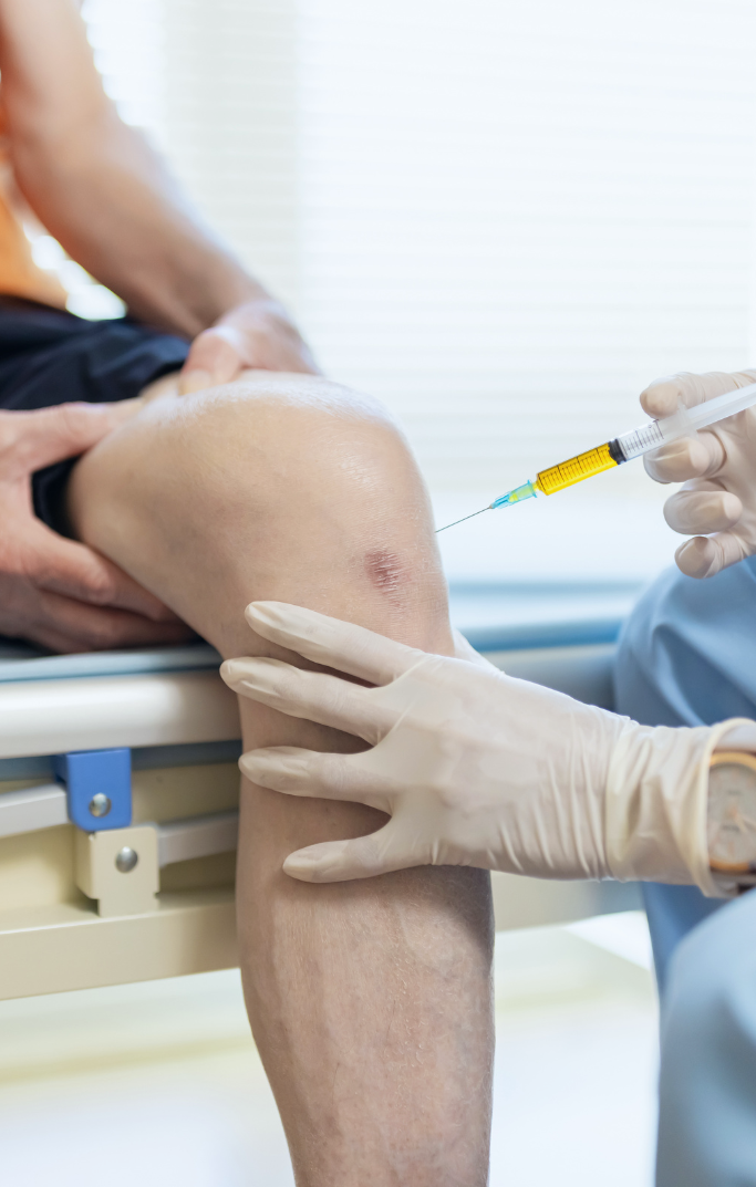 PRP injections for knee Joints